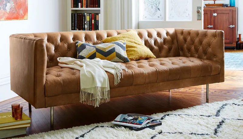 Sản phẩm Sofa vang da nau nhat — Công Ty TNHH Nội Thất Đại An — MST 0104739370