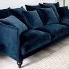 Sản phẩm Sofa vang nhung xanh den 1 100x100 — Công Ty TNHH Nội Thất Đại An — MST 0104739370