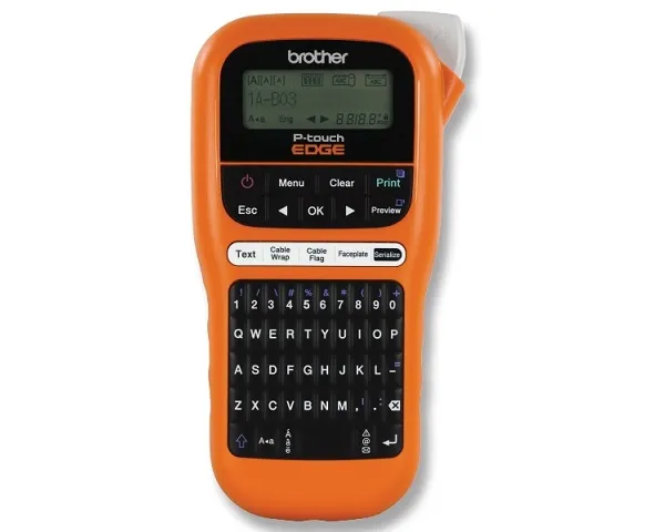 Sản phẩm Máy in nhãn cầm tay Brother P Touch PT E110 — Công Ty Cổ Phần Dịch Vụ Số Sunfire Việt Nam — MST 0104740094