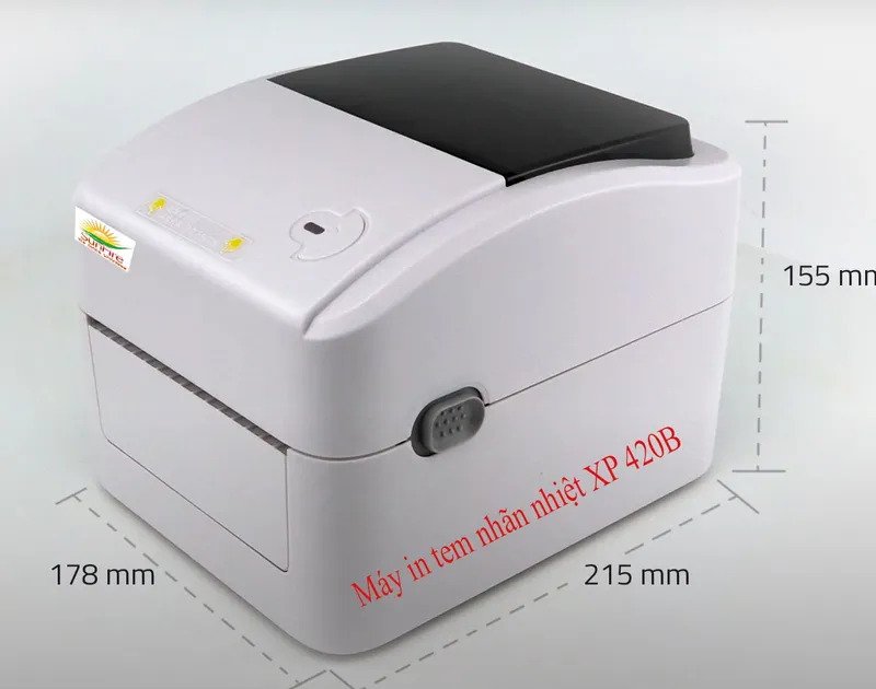 Sản phẩm May_in_tem_xprinter_XP_420B — Công Ty Cổ Phần Dịch Vụ Số Sunfire Việt Nam — MST 0104740094