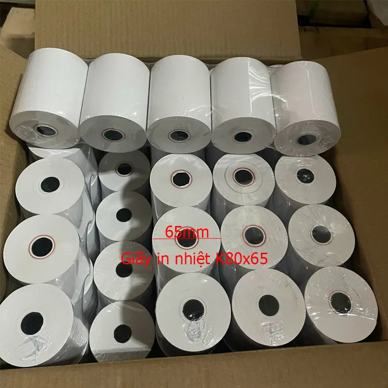 Sản phẩm Giay in nhiet k80x65 suntek — Công Ty Cổ Phần Dịch Vụ Số Sunfire Việt Nam — MST 0104740094
