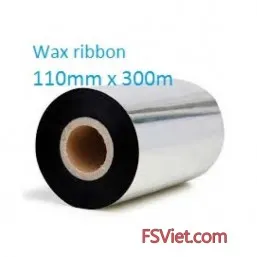 Sản phẩm muc in ma vach wax 110mm x 300m 257x257 — Công Ty TNHH FSViet — MST 0104748449