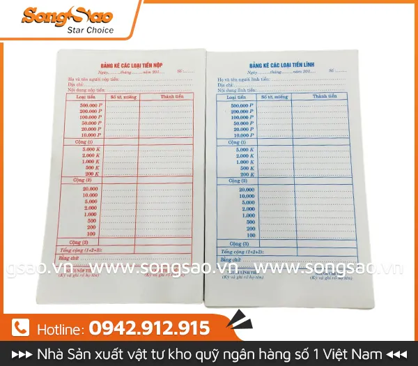 Sản phẩm Mau chung ban sao ke nop linh a — Túi Vải Song Sao - Công Ty TNHH Sản Xuất Và Thương Mại Song Sao — MST 0104759472