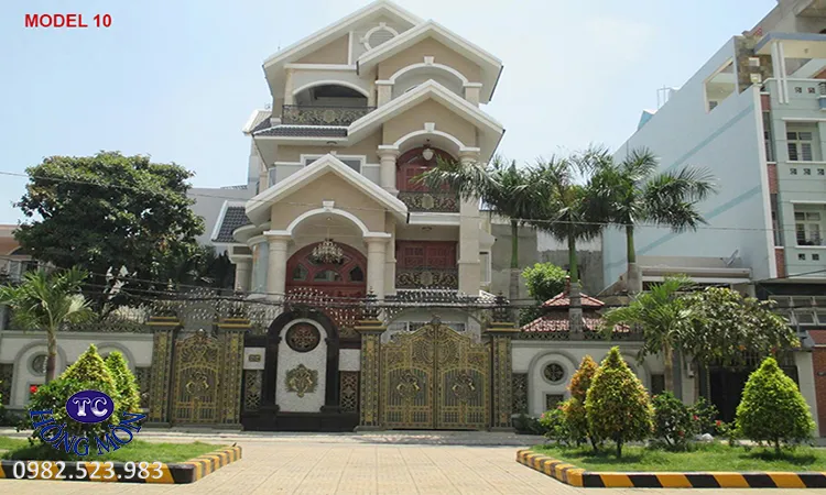 Sản phẩm cua cong nhom duc model 10 1 — Cổng Hồng Môn - Công Ty TNHH Thương Mại Hồng Môn — MST 0104858177