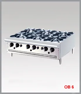 Sản phẩm 1395067588Bếp âu 6 họng OB6_1353750765264 — Bếp Công Nghiệp Hà Minh - Công Ty TNHH Sản Xuất Thương Mại Hà Minh — MST 0104897472
