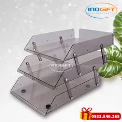 Sản phẩm khay nhua 3 tang de tai lieu 248x248 — Công Ty Cổ Phần Quà Tặng Sáng Tạo Việt Nam — MST 0104912868