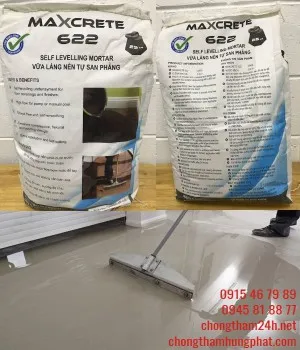 Sản phẩm maxcrete 622 vua tu san phang1 — Công Ty CP Xây Dựng Hưng Phát — MST 0104935382