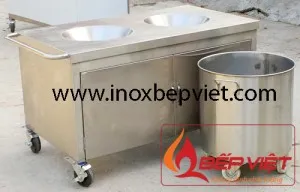 Sản phẩm xe gom thuc an thua 300x192 — Công Ty Cổ Phần Sản Xuất Và Thương Mại Thiết Bị Inox Bếp Việt — MST 0104935505