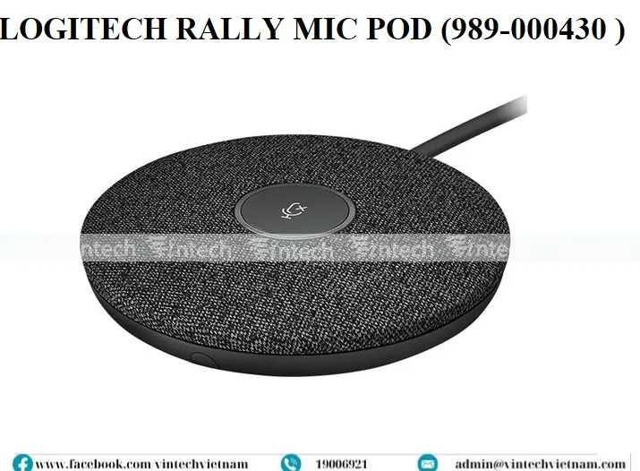 Sản phẩm Logitech RALLY MIC POD 1 — Công Ty Cổ Phần Đầu Tư VinTech Việt Nam — MST 0104943954