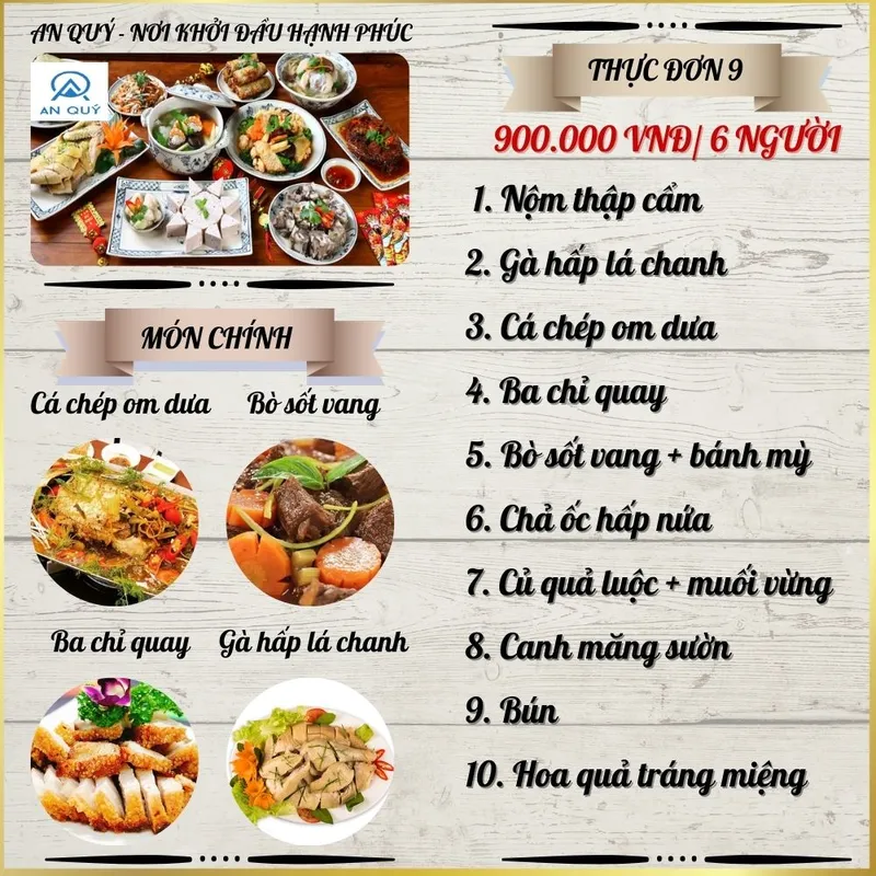 Sản phẩm 10 — Suất Ăn Công Nghiệp An Quý - Công Ty TNHH Dịch Vụ Và Thương Mại An Quý — MST 0104957932