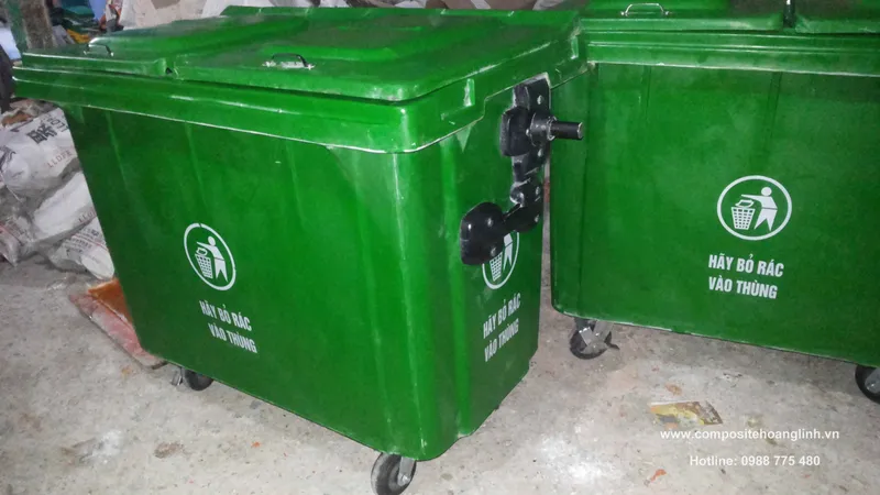 Sản phẩm thung rac polyme composite hoang linh 58 — Sản Phẩm Composite Hoàng Linh - Công Ty TNHH Phát Triển Công Nghệ Polyme Hoàng
Linh — MST 0104963118