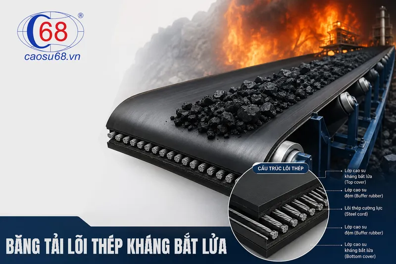 Sản phẩm bangtailoithepkhanglua — Cao Su 68 - Công Ty CP Sản Xuất Và Thương Mại 68 — MST 0105118111