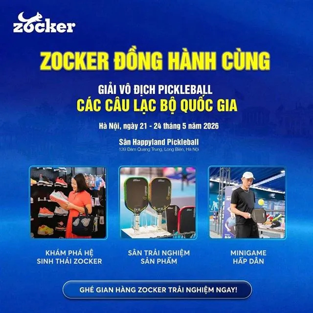 Sản phẩm giai vo dich pickleball quoc gia cac clb 2026_8405_HasThumb_Thumb — Thiết Bị Thể Thao Koji - Công Ty CP Thể Thao Koji — MST 0105130101