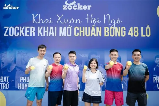 Sản phẩm zocker ra mat bong pickleball 48 lo 2_4945_HasThumb_Thumb — Thiết Bị Thể Thao Koji - Công Ty CP Thể Thao Koji — MST 0105130101
