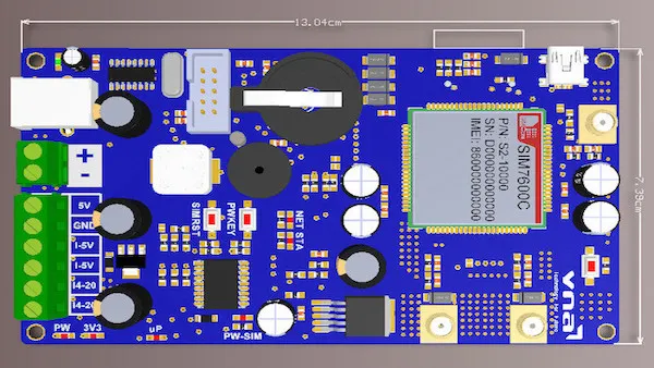 Sản phẩm Hinh anh Board mach thu thap va truyen du lieu 4G — Thiết Bị Tự Động Hóa VNATECH - Công Ty Cổ Phần Phát Triển Và Chuyển Giao Công
Nghệ Việt Nam — MST 0105158192
