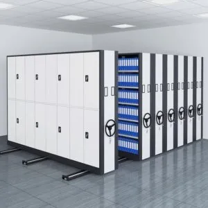 Sản phẩm Steel Filing Compactor Library Storage Mobile Shelving System 300x300 — Công ty TNHH Công Nghệ VINATECH — MST 0105188567