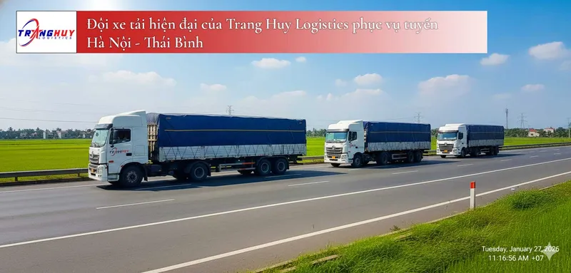 Sản phẩm Doi xe tai hien dai cua Trang Huy Logistics phuc vu tuyen Ha Noi Thai Binh — Cho Thuê Kho Bãi Trang Huy - Công Ty TNHH Thương Mại Và Giao Nhận Vận Tải Quốc
Tế Trang Huy — MST 0105212185