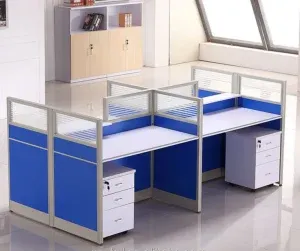 Sản phẩm vach ngan ni kinh khung nhom van phong 300x251 — Công Ty CP Nội Thất Không Gian Vàng — MST 0105229566