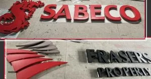 Sản phẩm SABECO va FRASERS_DAI DIEN 300x157_c — Công Ty Cổ Phần Sản Xuất Dịch Vụ Và Thương Mại Hoàng Quân — MST 0105259521