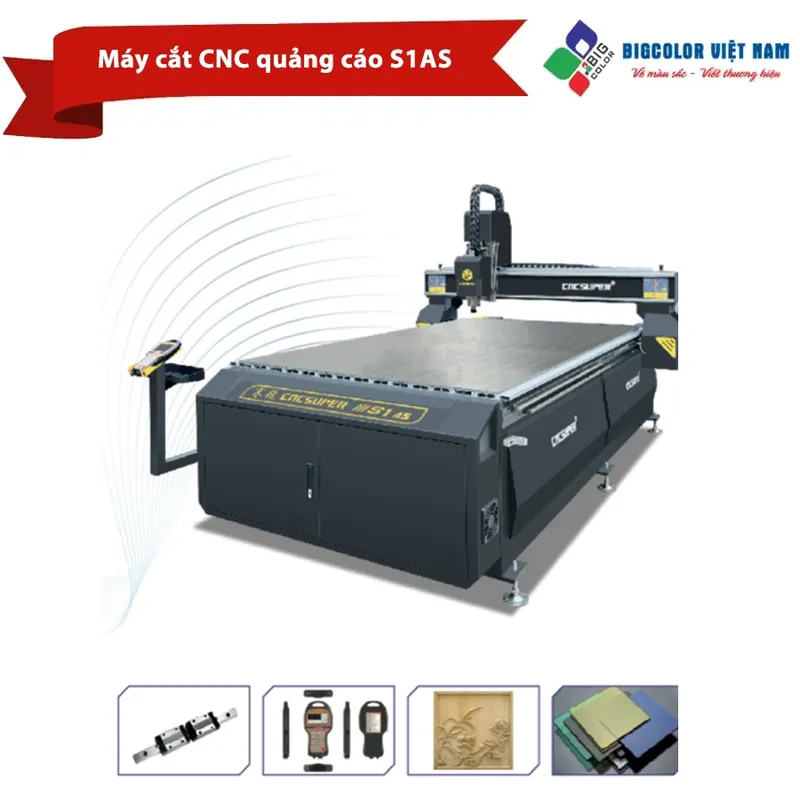 Sản phẩm May cat CNC quang cao S1AS — Công Ty TNHH Một Thành Viên BigColor Việt Nam — MST 0105272642