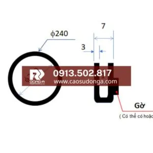 Sản phẩm gioang cao su chu u cho bo loc san xuat theo yeu cau 300x300 — Cao Su Đông Á - Công Ty TNHH Thương Mại Cao Su Đông Á — MST 0105284133