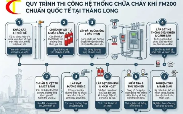 Sản phẩm thi cong he thong chua chay khi fm200 2 640x400 — Công Ty Cổ Phần Công Nghệ Và Cơ Điện Thăng Long( E&C -I) — MST 0105299517