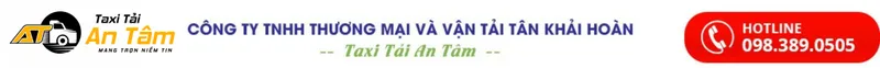 Logo Taxi Tải An Tâm - Công Ty TNHH TM Và Vận Tải Tân Khải Hoàn