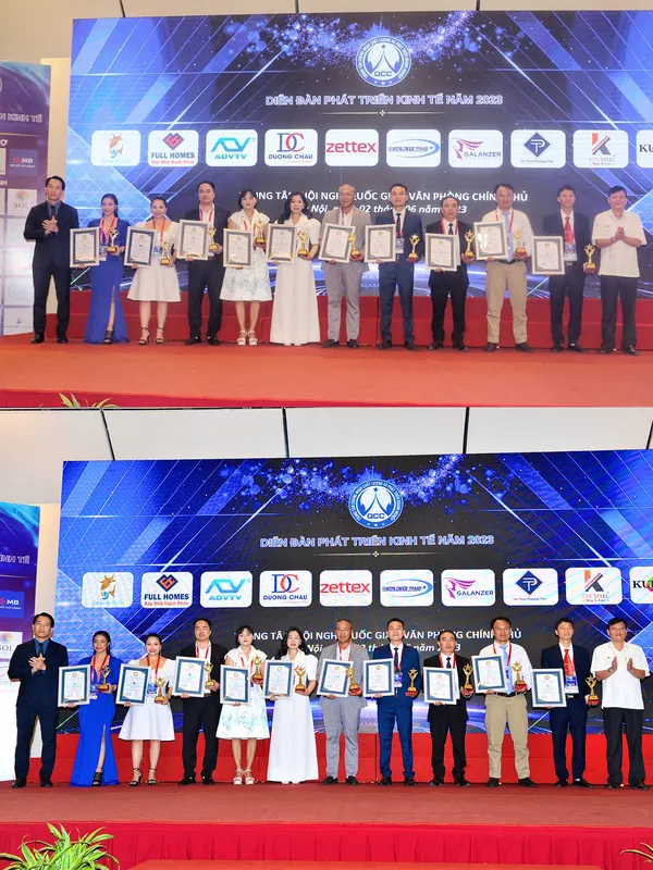 Sản phẩm thuong hieu zettex dien dan phat trien kinh te 2023 top 10 thuong hieu uy tin 3 — Công Ty Cổ Phần Zettex — MST 0105314275