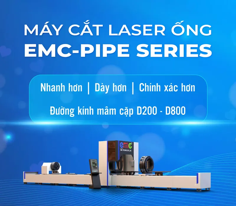 Sản phẩm may cat laser ong emc pipe mobile — Máy Cắt CNC EMC - Công Ty Cổ Phần Đầu Tư Công Nghệ EMC — MST 0105317244