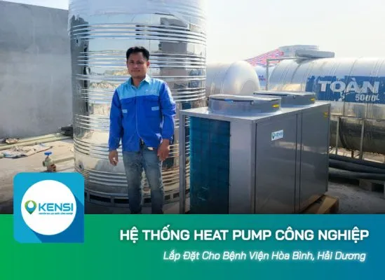 Sản phẩm Hinh anh thuc te lap dat heat pump cong nghiep cho benh vien hoa binh thumbal 549x400 — Lọc Nước KENSI - Công Ty Cổ Phần Thiết Bị Và Công Nghệ TEKCOM — MST 0105351661