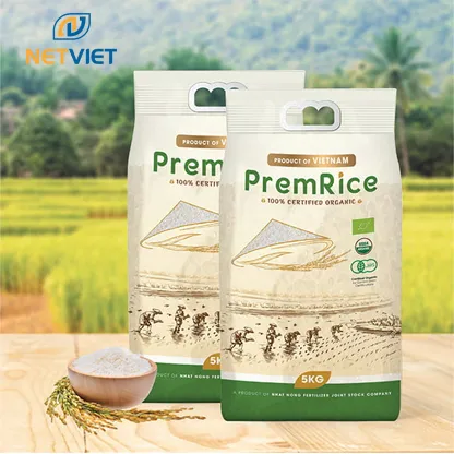 Sản phẩm mau bao bi gao cafe tra ms05 1 — Bao Bì NETVIET - Công Ty TNHH Sản Xuất Thương Mại Và In Bao Bì NETVIET — MST 0105420393