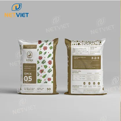Sản phẩm mau bao bi phan omix — Bao Bì NETVIET - Công Ty TNHH Sản Xuất Thương Mại Và In Bao Bì NETVIET — MST 0105420393