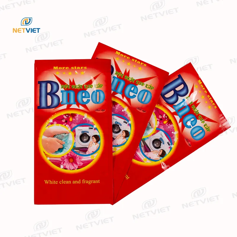 Sản phẩm bao bi bot giat — Bao Bì NETVIET - Công Ty TNHH Sản Xuất Thương Mại Và In Bao Bì NETVIET — MST 0105420393