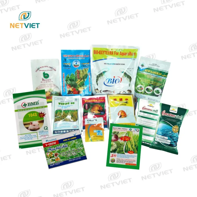 Sản phẩm bao bi nong nghiep — Bao Bì NETVIET - Công Ty TNHH Sản Xuất Thương Mại Và In Bao Bì NETVIET — MST 0105420393