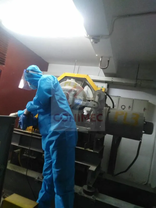 Sản phẩm Chong dich COVID 19 Bao tri thang may CONIMEC — Công Ty CP Kỹ Thuật Cơ Điện Coninco — MST 0105427367