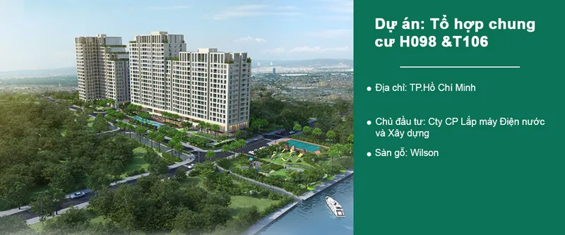 Sản phẩm du an chung cu t106 wilson — Sàn Gỗ Wilson - Công Ty CP Wilson Việt Nam — MST 0105431356