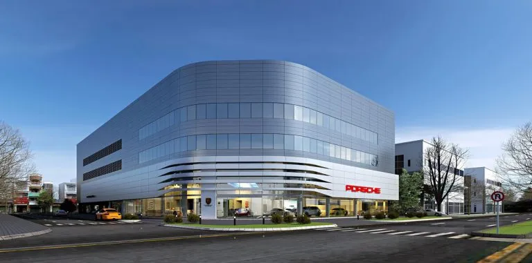 Sản phẩm Showroom Porsche 768x381 — Xây Dựng Unicon - Công Ty Cổ Phần Kiến Trúc Và Tư Vấn Xây Dựng Unicon — MST 0105485111