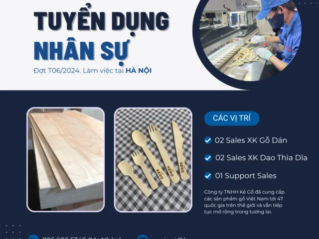 Sản phẩm Tuyen dung HN 640x480 — Công Ty TNHH Kẻ Gỗ — MST 0105492983