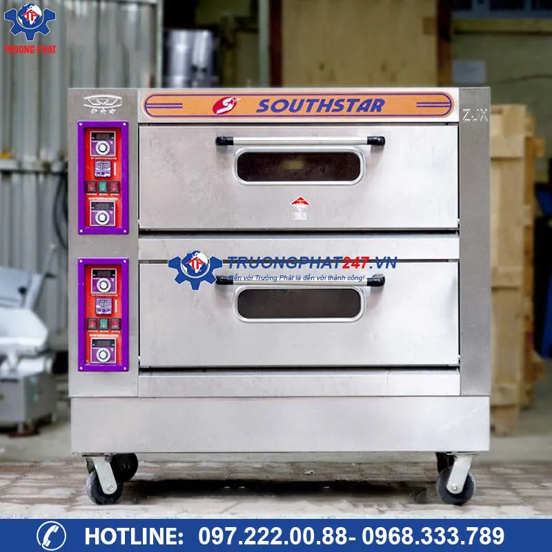 Sản phẩm lo nuong banh mi 2 tang 4 khay bang dien — Công Ty Cổ Phần Xuất Nhập Khẩu Máy Thực Phẩm Trường Phát — MST 0105517275