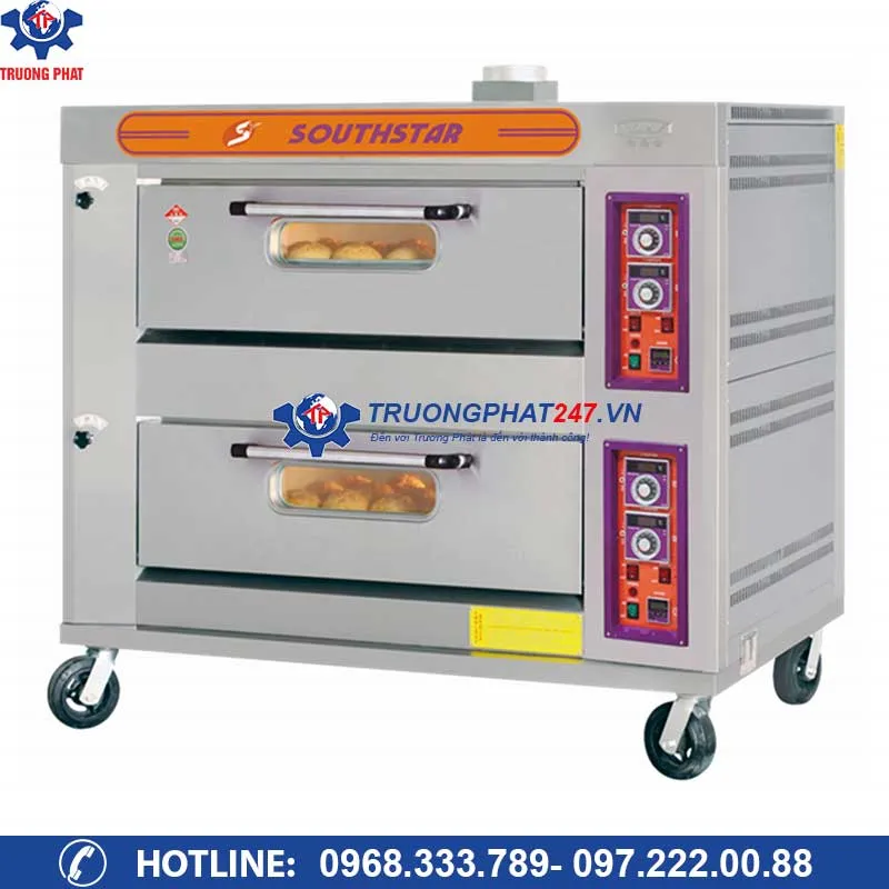 Sản phẩm lo nuong banh trung thu 2 tang 4 khay gas — Công Ty Cổ Phần Xuất Nhập Khẩu Máy Thực Phẩm Trường Phát — MST 0105517275