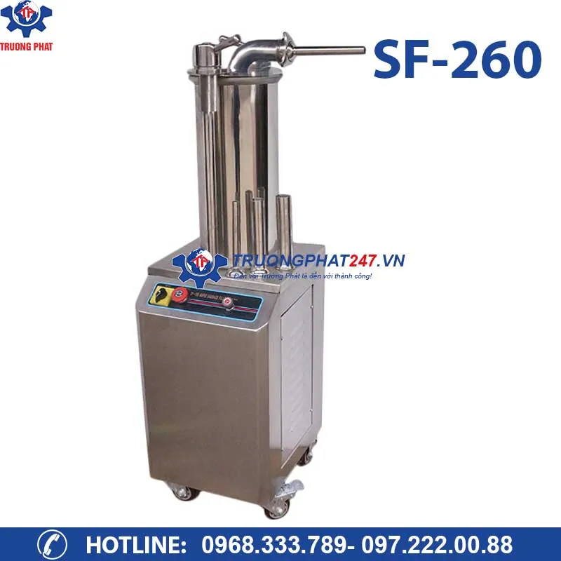 Sản phẩm may dun xuc xich thuy luc sf 260 — Công Ty Cổ Phần Xuất Nhập Khẩu Máy Thực Phẩm Trường Phát — MST 0105517275