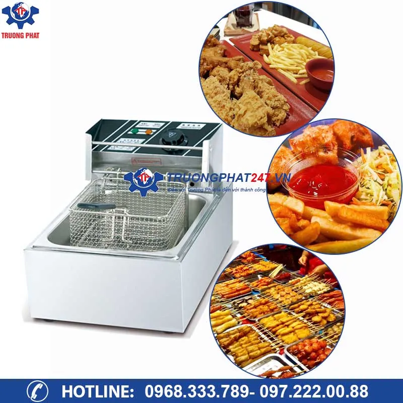 Sản phẩm bep chien do an vat — Công Ty Cổ Phần Xuất Nhập Khẩu Máy Thực Phẩm Trường Phát — MST 0105517275