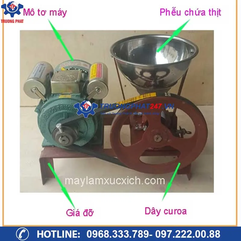 Sản phẩm cau tao may xay thit viet nam — Công Ty Cổ Phần Xuất Nhập Khẩu Máy Thực Phẩm Trường Phát — MST 0105517275