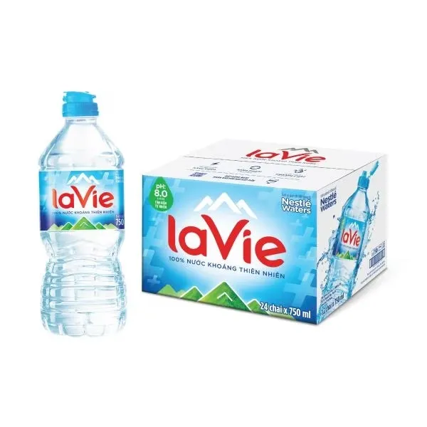 Sản phẩm Thung nuoc LaVie 750ml nap the thao — Công Ty Cổ Phần Đầu Tư Phát Triển IDB — MST 0105529577