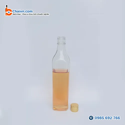 Sản phẩm Chai thuy tinh vuong 500ml CV05 2 — Chai Lọ Thủy Tinh Bách Hoa - Công Ty TNHH Phát Triển Kỹ Thuật Bách Hoa — MST 0105553971