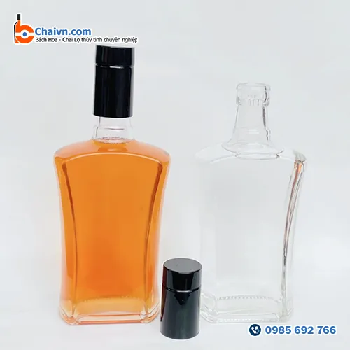 Sản phẩm Chai thuy tinh vuong 500ml CV06 2 — Chai Lọ Thủy Tinh Bách Hoa - Công Ty TNHH Phát Triển Kỹ Thuật Bách Hoa — MST 0105553971