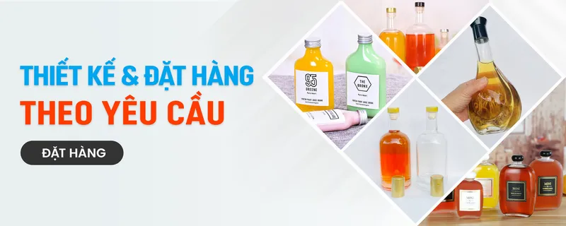Sản phẩm thiet ke theo yeu cau — Chai Lọ Thủy Tinh Bách Hoa - Công Ty TNHH Phát Triển Kỹ Thuật Bách Hoa — MST 0105553971
