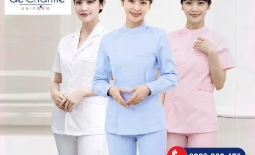 Sản phẩm w500_h305_Dong phuc y ta ho ly — May Đồng Phục De Charme - Công Ty Cổ Phần Sản Xuất Và Thương Mại De Charme — MST 0105556235