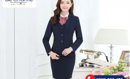 Sản phẩm w500_h305_Dong phuc Vest nu — May Đồng Phục De Charme - Công Ty Cổ Phần Sản Xuất Và Thương Mại De Charme — MST 0105556235