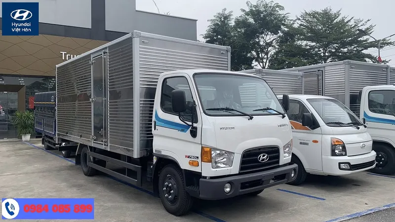 Sản phẩm xe tai hyundai w750l thung kin — Công Ty TNHH Thương Mại Ô Tô Việt Hàn — MST 0105567332